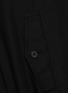 - PRADA - High Neck Front Zip Silk Long Blouson