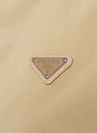  - PRADA - Logo Appliqué High Neck Front Zip Jacket