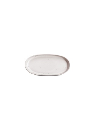 Main View - Click To Enlarge - L'OBJET - Terra Medium Oval Platter − Stone