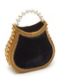 Detail View - Click To Enlarge - MAE CASSIDY - ‘NIMMI’ PEARL TOP HANDLE VELVET BAG