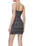 Back View - Click To Enlarge - JACQUEMUS - La Robe Maille Malha' Bodycon Mini Dress