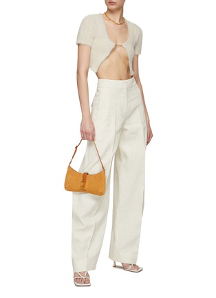 Figure View - Click To Enlarge - JACQUEMUS - Wide Leg High Waisted Pants