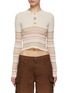 Main View - Click To Enlarge - JACQUEMUS - Polo Collar Knit Top