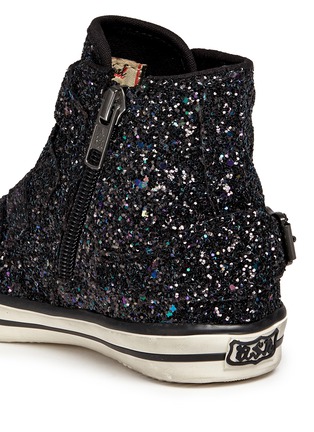 Detail View - Click To Enlarge - 90115 - 'Fanta Bis' glitter toddler sneakers