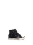 Main View - Click To Enlarge - 90115 - 'Frog' stud leather toddler sneakers