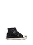 Main View - Click To Enlarge - ASH - 'Frog' stud leather kids sneakers