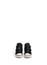 Figure View - Click To Enlarge - ASH - 'Frog' stud leather kids sneakers