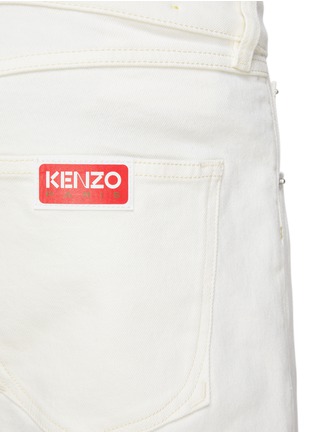  - KENZO - ‘Bara’ Logo Patch Straight Leg Jeans