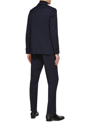 Back View - Click To Enlarge - LARDINI - Single Breasted Notch Lapel Half Lined Supersoft Suit