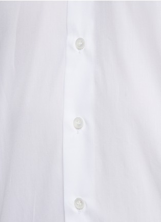  - LARDINI - Spread Collar Cotton Button Up Shirt