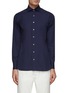 Main View - Click To Enlarge - LARDINI - Cotton Button Up Shirt