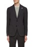 Main View - Click To Enlarge - LARDINI - Single Breasted Notch Lapel Water Repellent Packable Blazer