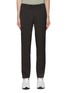 Main View - Click To Enlarge - LARDINI - Flat Front Elasticated Waist Pressed Crease Water Repellent Packable Pants