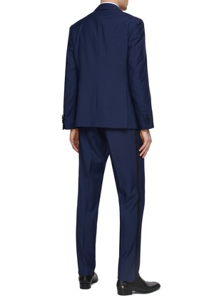 Back View - Click To Enlarge - LARDINI - Single Breasted Peak Lapel Suit