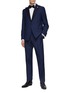 Figure View - Click To Enlarge - LARDINI - Single Breasted Peak Lapel Suit