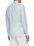 Back View - Click To Enlarge - LARDINI - Striped Cotton Silk Shirt