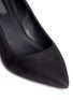 Detail View - Click To Enlarge - ALEXANDER WANG - 'Simona' cutout heel suede pumps