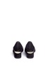 Back View - Click To Enlarge - ALEXANDER WANG - 'Simona' cutout heel suede pumps