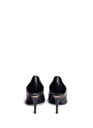 Back View - Click To Enlarge - ALEXANDER WANG - 'Trista' cutout heel leather pumps
