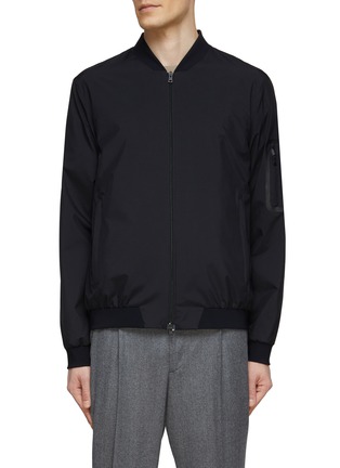 Main View - Click To Enlarge - HERNO - ‘Laminar’ Bomber Jacket