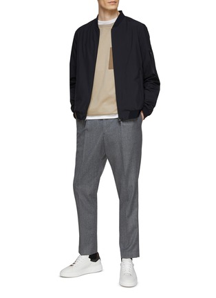 Figure View - Click To Enlarge - HERNO - ‘Laminar’ Bomber Jacket