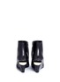 Back View - Click To Enlarge - ALEXANDER WANG - 'Liv' cutout wedge heel ankle boots
