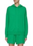 Main View - Click To Enlarge - LISA YANG - ‘LUALLA’ CASHMERE HOODIE AND ‘GIO’ CASHMERE SHORTS SET