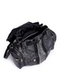 Detail View - Click To Enlarge - ALEXANDER WANG - 'Marti' crackled lambskin leather three-way backpack