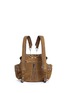 Back View - Click To Enlarge - ALEXANDER WANG - 'Mini Marti' nubuck leather three-way backpack