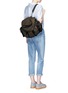 Figure View - Click To Enlarge - ALEXANDER WANG - 'Marti' nylon three-way backpack