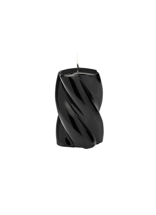 Main View - Click To Enlarge - ANNA + NINA - Blunt Twisted Short Candle — Black