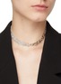 Figure View - Click To Enlarge - JUSTINE CLENQUET - ‘SHANON’ PALLADIUM PLATED SWAROVSKI CRYSTALS CHOKER