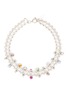 Main View - Click To Enlarge - JUSTINE CLENQUET - ‘MINDY’ PALLADIUM PLATED CRYSTAL BRACELET