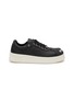 Main View - Click To Enlarge - KENZO - ‘Hoops’ Low Top Lace Up Sneakers