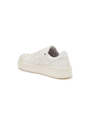  - KENZO - ‘Hoops’ Low Top Lace Up Leather Sneakers