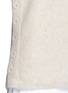 Detail View - Click To Enlarge - TIBI - Cutout shoulder boiled wool blend sweater