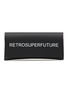Detail View - Click To Enlarge - RETROSUPERFUTURE - ‘SECOLO BAGUTTA’ BLUE LENS OVERSIZE SQUARE ACETATE FRAME SUNGLASSES