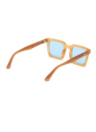 Figure View - Click To Enlarge - RETROSUPERFUTURE - ‘SECOLO BAGUTTA’ BLUE LENS OVERSIZE SQUARE ACETATE FRAME SUNGLASSES