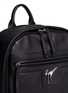 Detail View - Click To Enlarge - 73426 - Logo plate leather backpack