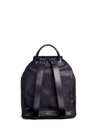 Detail View - Click To Enlarge - 73426 - 'Regiment' leather backpack