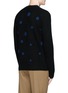 Back View - Click To Enlarge - PS PAUL SMITH - Polka dot intarsia wool sweater