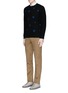 Figure View - Click To Enlarge - PS PAUL SMITH - Polka dot intarsia wool sweater