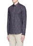 Front View - Click To Enlarge - PS PAUL SMITH - Giraffe embroidered shirt