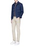 Figure View - Click To Enlarge - PS PAUL SMITH - Giraffe embroidered shirt