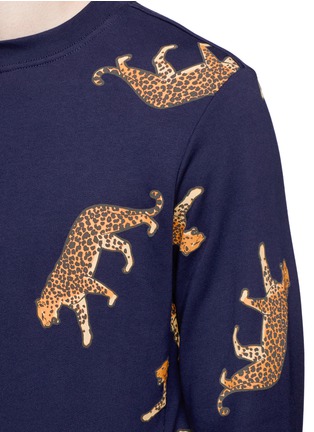 Detail View - Click To Enlarge - PS PAUL SMITH - Leopard print sweatshirt