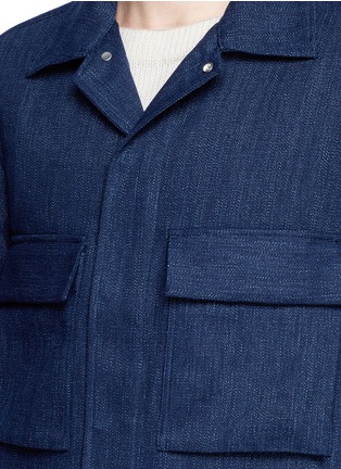 Detail View - Click To Enlarge - PS PAUL SMITH - Denim blouson jacket