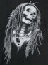 Detail View - Click To Enlarge - PALM ANGELS - 'Metal Skull' Bob Marley print T-shirt