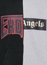 Detail View - Click To Enlarge - PALM ANGELS - 'Exoangels' hybrid print hoodie