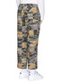 Back View - Click To Enlarge - PALM ANGELS - Camouflage print patchwork pants