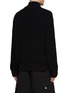 Back View - Click To Enlarge - BOTTEGA VENETA - Stand Collar Two Way Front Zip Knit Cardigan